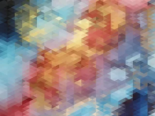 Poster Im Rahmen Color covers design. Minimal geometric pattern gradients. © igor_shmel