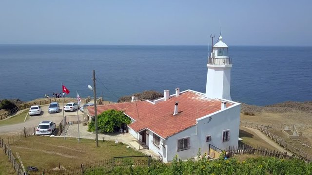 Black Sea and Lighthouse