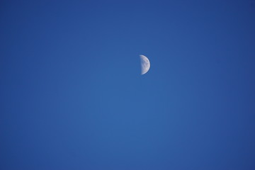 Mond am Himmel