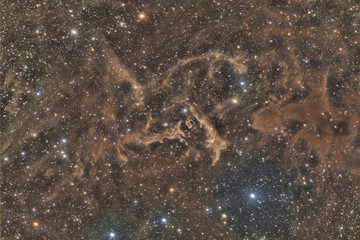 imaged with a telescope and a scientific CCD camera