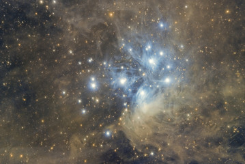imaged with a telescope and a scientific CCD camera