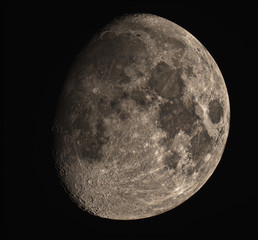 imaged with a telescope and a scientific CCD camera