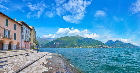 Comer See-Panorama bei Santa Maria Rezzonico 