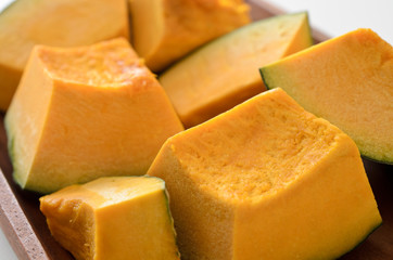 カボチャ　ブロック