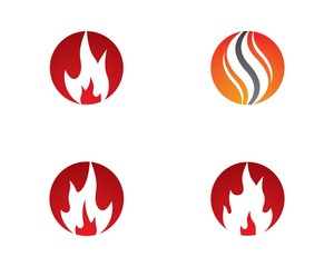 Fire flame logo