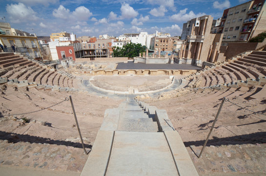 Roman Theater of Cartagena, Spain