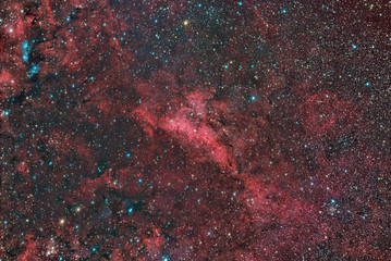 imaged with a telescope and a scientific CCD camera
