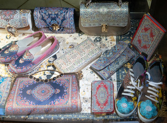 two pairs of handmade skippers and many pouches