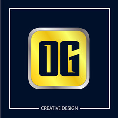 Initial Letter OG Logo Template Design