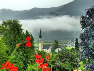 Blick auf Stans in Tirol