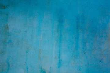 solid blue painting on metal surface. abstract background
