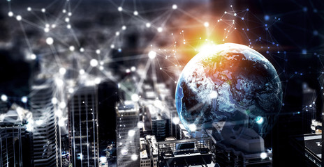 New technologies for your business. 3d rendering