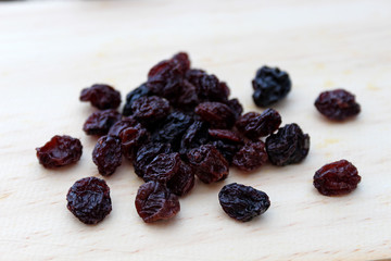 A portion of raisins