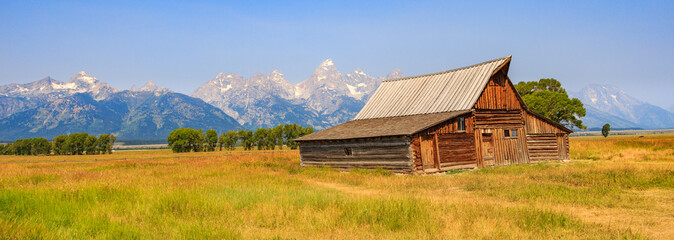 old barn in field © Scott