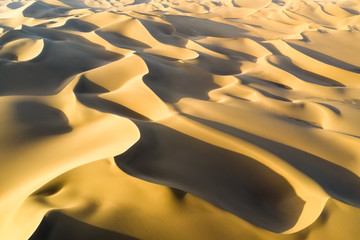 Fototapeta na wymiar golden sand dunes