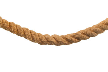 rope isolated on white background