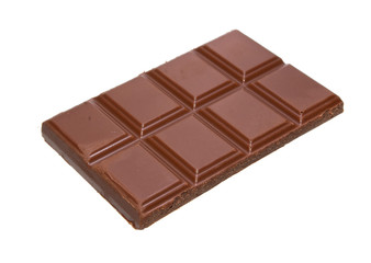 chocolate isolated on white background