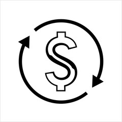 Money Change Icon, Currency Change Icon