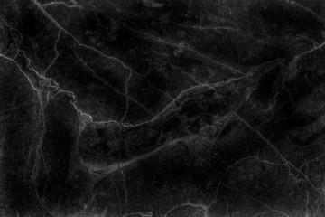 Black marble texture in veins and curly seamless patterns abstract for background