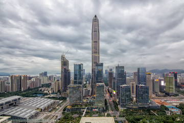 Fototapeta premium Shenzhen City Skyline