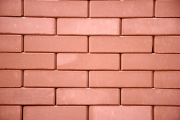 brick wall pink