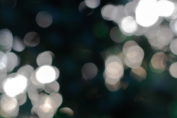 Obraz premium green bokeh abstract light background