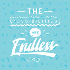 Typography for t shirt or sweatshirt printing and embroidery. Print for tee. Inspirational quote, motivation.