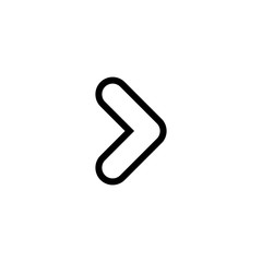 Right arrow vector icon