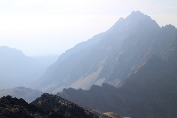 Mengusovska dolina valley from Kôprovský štít peak, High Tatras, Slovakia © dalajlama