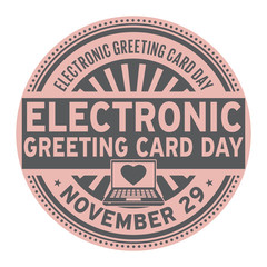 Electronic Greeting Card Day
