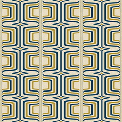 Fototapeta premium Retro background. Seamless pattern. Vector. レトロパターン