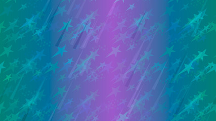 Naklejka premium An abstract pattern of flying stars, triangular elements and circles. A modern design element for wallpaper, tiles, packaging, textiles, covers.