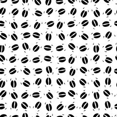 Footprints of wild boar. Vector illustration. Domestic animals. Foot prints on the ground. Seamless pattern background.