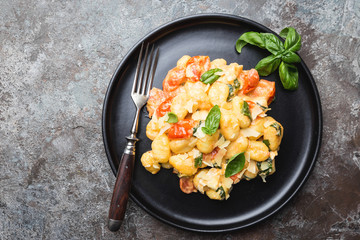 Homemade italian gnocchi