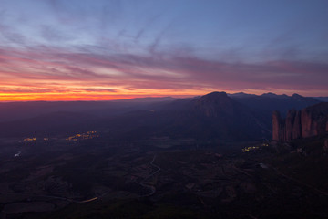 paisaje natural con cielo