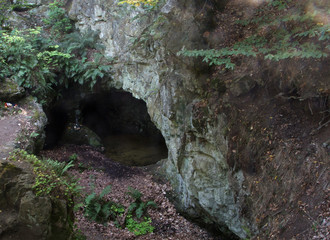 A cave of the goddess Bastet