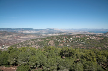 Fototapeta na wymiar Lower Galilee view