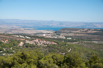 The Sea of Galilee and Beit Netofa Valley