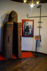 Torture Chamber From Bran Castle, Transylvania, Romania - obrazy, fototapety, plakaty