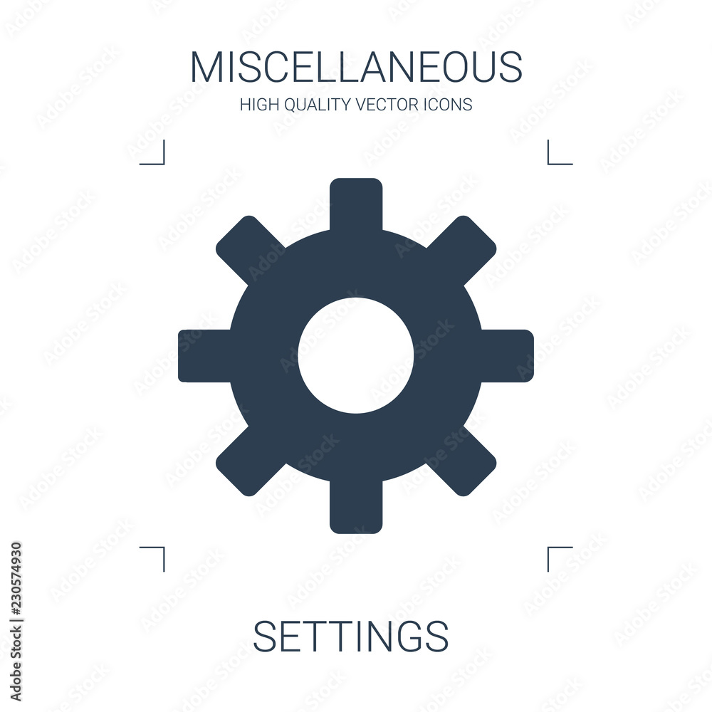 Sticker settings icon