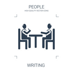 Fototapeta premium writing icon