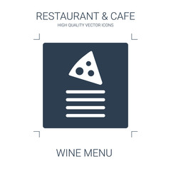wine menu icon