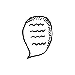 dialog window. icon isolated object silhouette