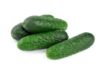 cucumber isolated on white background