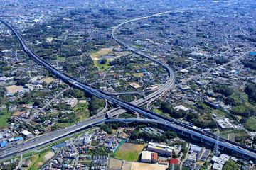 川口JCT／首都高速自動車道、外環道 © show-m