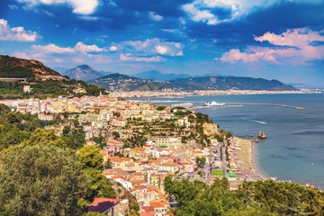 Fototapeta na wymiar Amalfi Coast in Italy 
