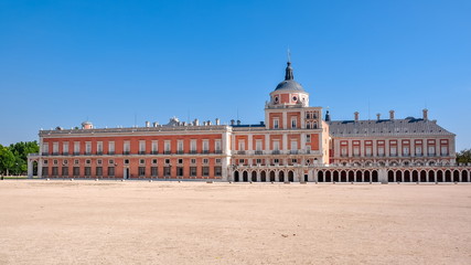 Fototapeta na wymiar Royal Palace of Aranjuez near Madrid, Spain
