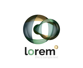 Abstract geometric business icon