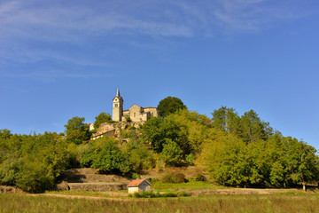 St Pierre-Livron (82160 Caylus) sur sa bute, département de Tarn-et-Garonne en région Occitanie, France