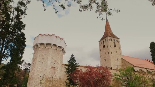 Reformed Church inside Aiud Citadel, Romania, cca. 2017